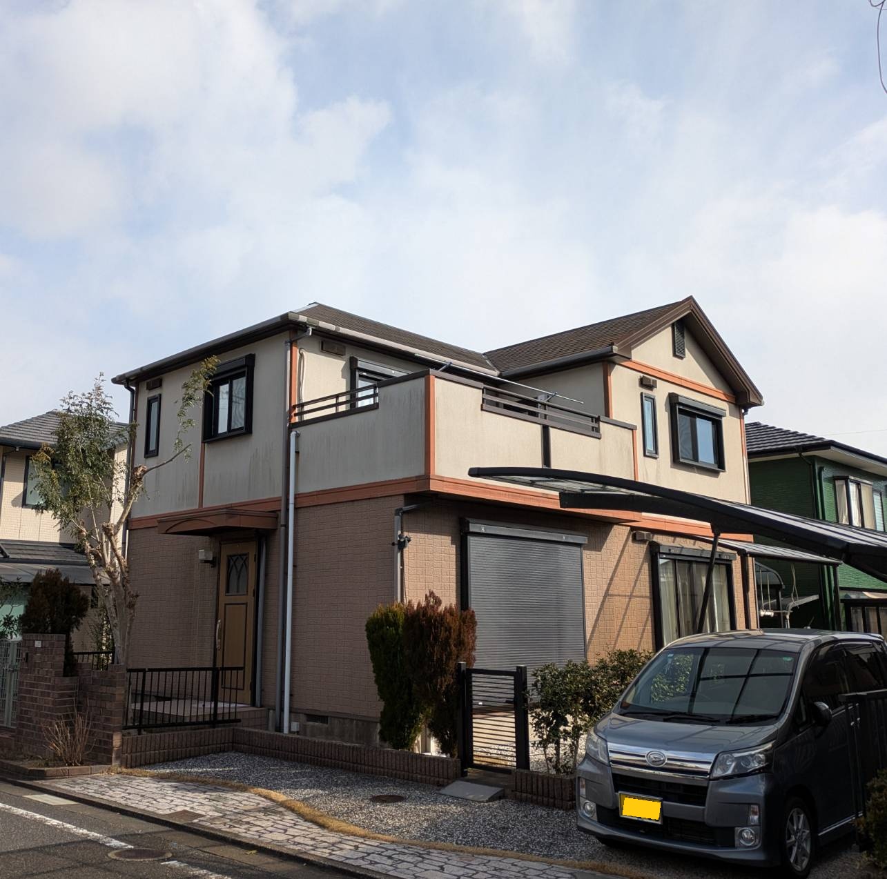 屋根・外壁塗装 施工前