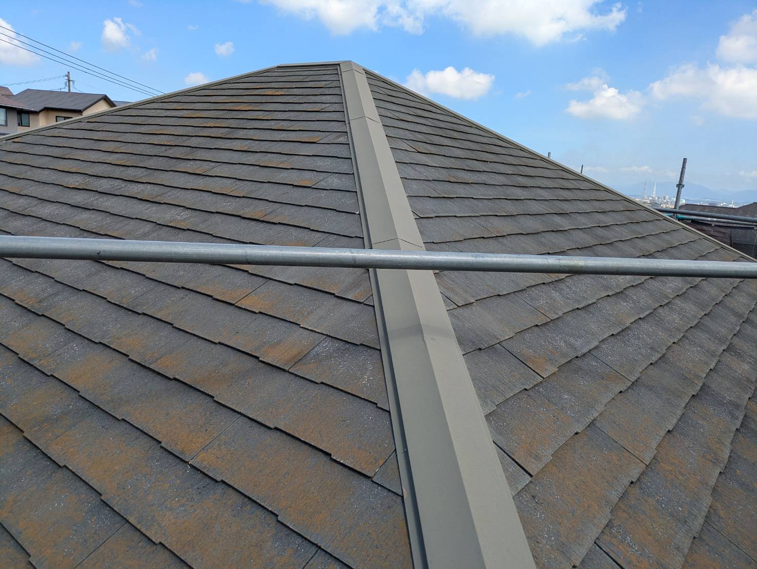 屋根カバー工法 施工前